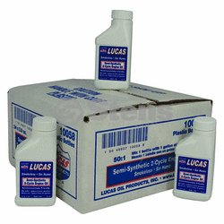 Lucas Oil 2-cycle Oil / Semi-synthetic, 24 Btls/2.6 Oz