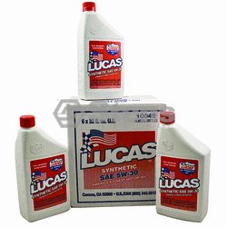 Lucas Oil Synthetic Motor Oil / SAE 5W-30, 6 Btls/1 Qt