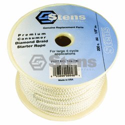 200'Diamond Braid Starter Rope / #4 Diamond