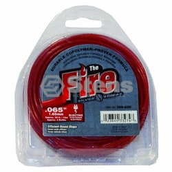 Silver Streak Trimmer Line / Fire .065 50' Clam Shell