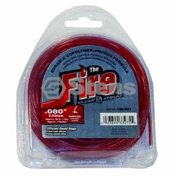 Silver Streak Trimmer Line / Fire .080 50' Clam Shell