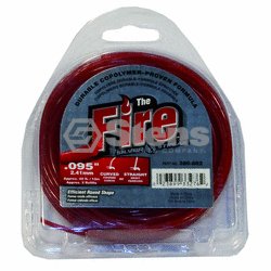 Silver Streak Trimmer Line / Fire .095 40' Clam Shell