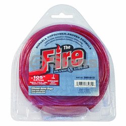 Silver Streak Trimmer Line / Fire .105 1/2 lb. Donut