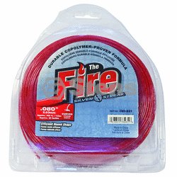 Silver Streak Trimmer Line / Fire .080 1 lb. Donut