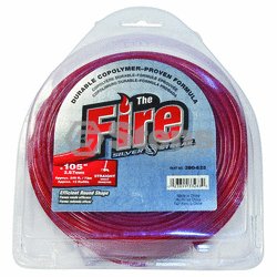 Silver Streak Trimmer Line / Fire .105 1 lb. Donut