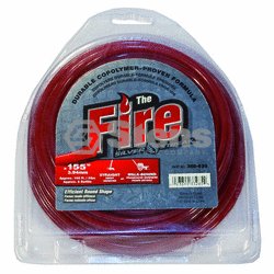 Silver Streak Trimmer Line / Fire .155 1 lb. Donut