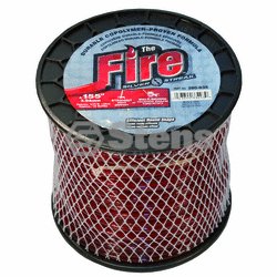 Silver Streak Trimmer Line / Fire .155 3 lb. Spool