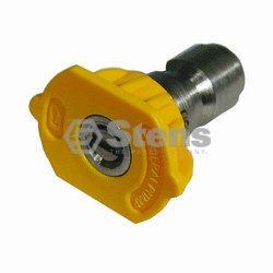 1/4" Quick Coupler Nozzle / 15 Degree, Size 5.0, Yellow