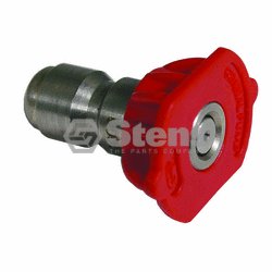 Quick Coupler Nozzle / 0 Degree, Size 5.5, Red