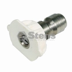 1/4" Quick Coupler Nozzle / 40 Degree, Size 4.5, White