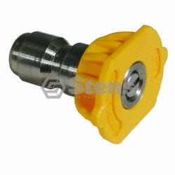 1/4" Quick Coupler Nozzle Kits / 15 Degree, Size 3.0, Yellow