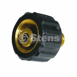 Twist-Fast Coupler / Female 22mm X Male 1/4"