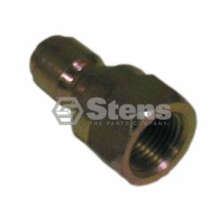 Quick Coupler Plug Female / 3/8" Pl Steel, Female, 4000 PSI